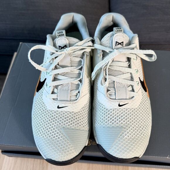 Nike Metcon 7 Light Silver Desert Ochre Training Shoes CZ8281-003 Men's Size 9 - Picture 5 of 12